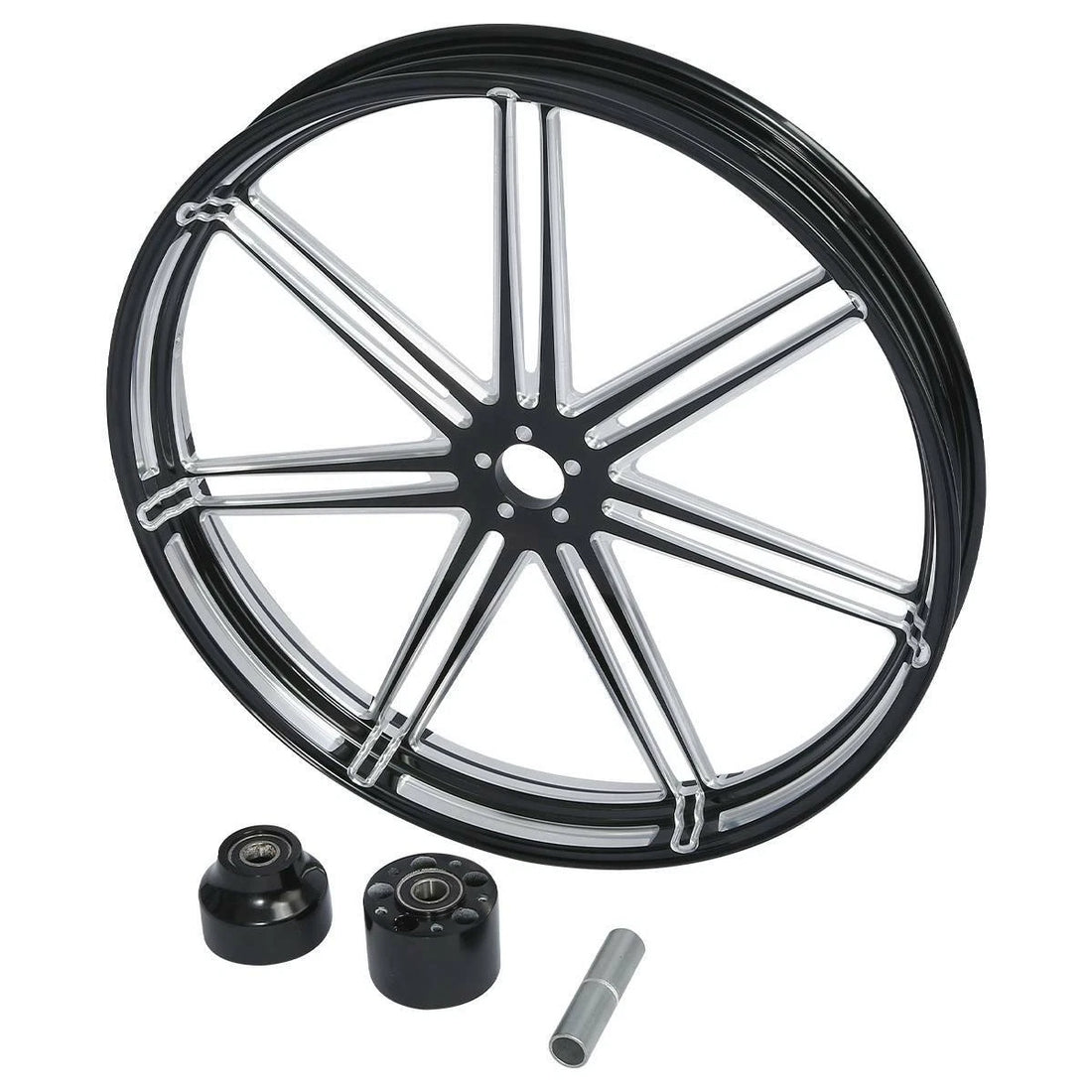 30" x 3.5" Front Wheel Rim Hub Single Disc Fit For Harley Road Glide ABS 1997-21