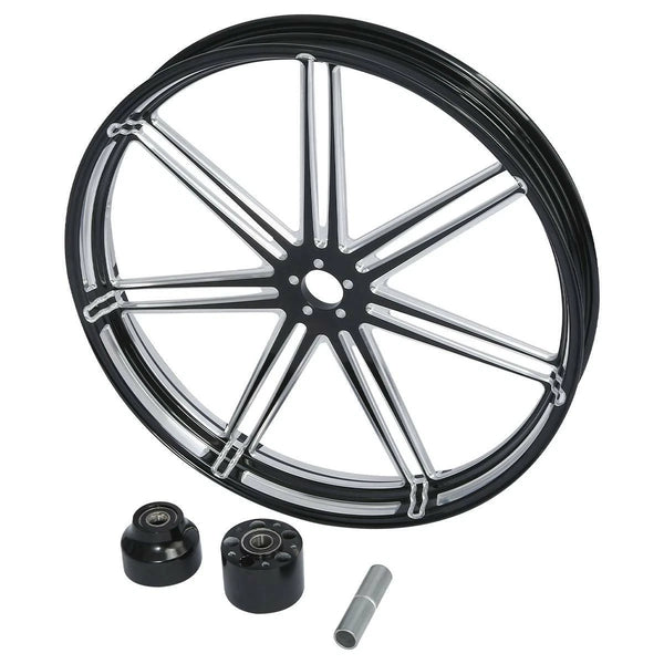30" x 3.5" Front Wheel Rim Hub Single Disc Fit For Harley Road Glide ABS 1997-21