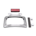 Chrome Rear Curved License Plate Frame Bracket For Harley Road Glide Fltrx 10-14