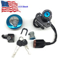 Ignition Switch Fuel Gas Cap Seat Lock Key Set For Honda CRF250L/250LA 2013-2020