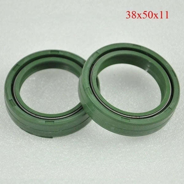 38x50x11 Front Shock Fork Oil Seal for Yamaha XT500 Kawasaki KX125 KDX200 KDX250