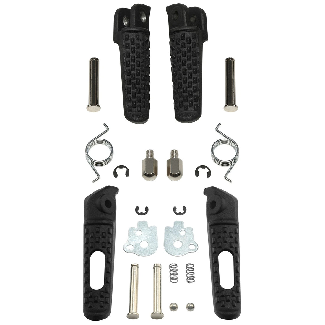 Driver & Passenger Footrests Fit For Honda CBR600RR 2003-2025 CBR1000RR 2004-16