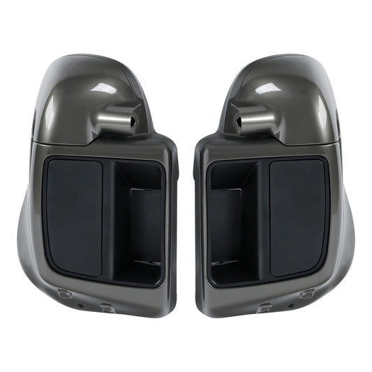 Lower Vented Fairings Fit For Harley Touring Street Glide 14-23 Industrial Gray