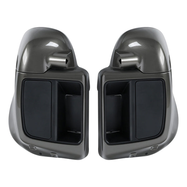 Lower Vented Fairings Fit For Harley Touring Street Glide 14-23 Industrial Gray