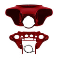 Front Inner & Outer Fairing Fit For Harley Street Glide 96-13 Ember Red Sunglow