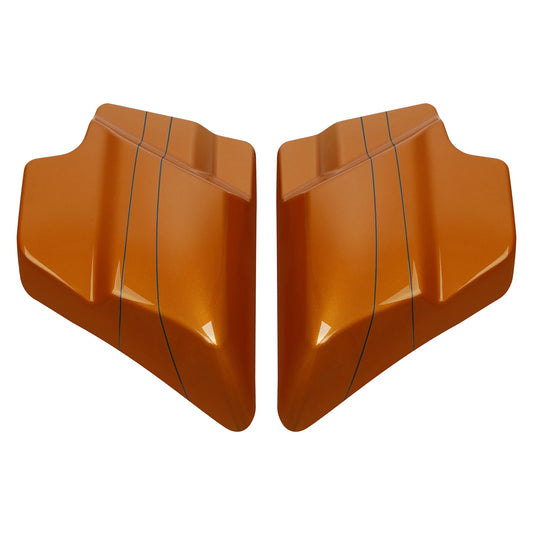 Side Covers Fairings Fit For Harley Touring Street Glide 2009-2024 Amber Whiskey