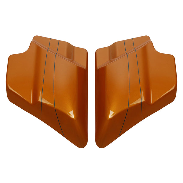 Side Covers Fairings Fit For Harley Touring Street Glide 2009-2024 Amber Whiskey