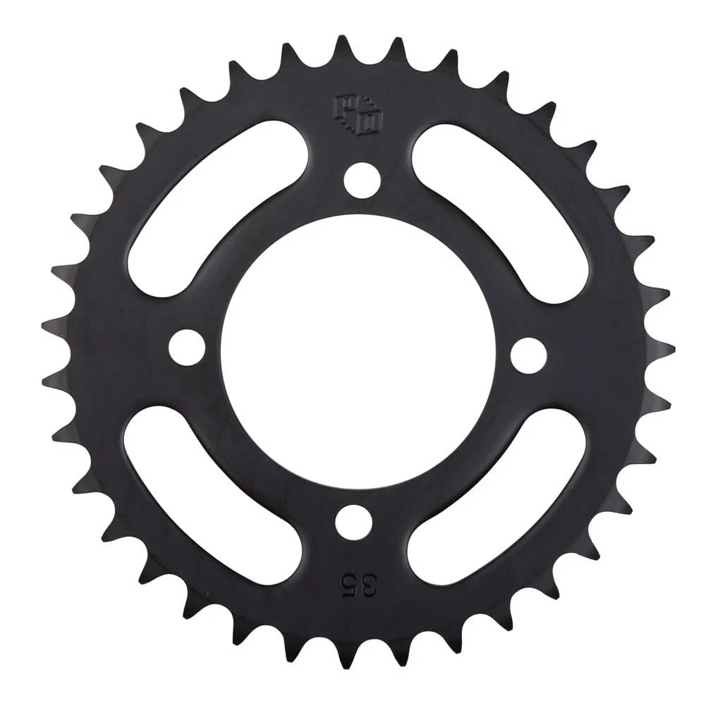 Primary Drive Rear Steel Sprocket Black For Yamaha BW80 Big Wheel 1986-1988,1990