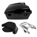 Chopped Trunk Pad Mount Rack Fit For Harley Touring Electra Glide 2009-13