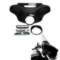 Vivid Black Batwing Outer Fairing Fit For Harley Touring Street Glide 2014-2023