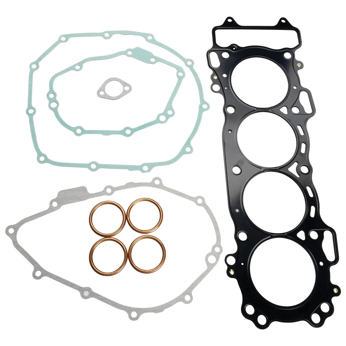 Cylinder Engine Cover Gasket For Honda CBR1100XX 97-08 CB1100SF X11 2000-2001
