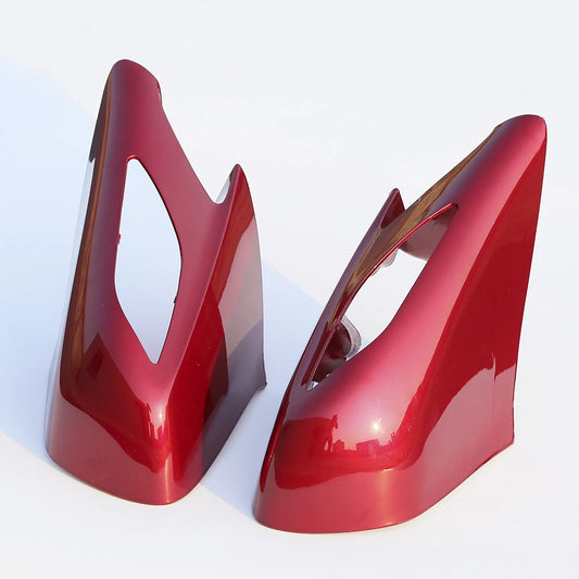 Red Rear View Side Mirror Cover Fit For Honda ST1300 ST 1300 2002-2011 2003 2004