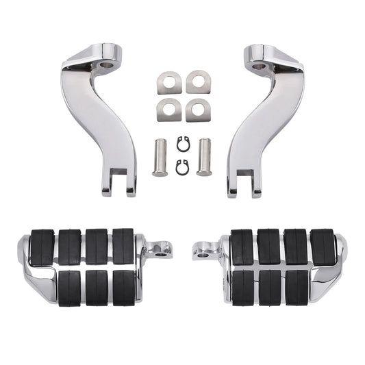 Lion Paw Footpeg Footrest Mount Bracket Fit For Harley Road Electra Glide 93-25