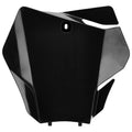 Acerbis Front Number Plate Black For GASGAS EX 250 (Fuel Injected) 2022-2023