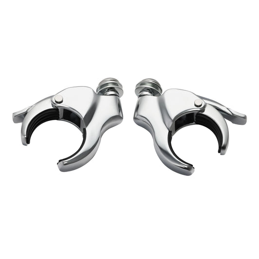 49mm Detachable Windshield Clamps Fit For Harley Fat Bob Fxdf Street Bob 2018-25