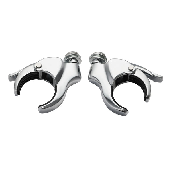 49mm Detachable Windshield Clamps Fit For Harley Fat Bob Fxdf Street Bob 2018-25