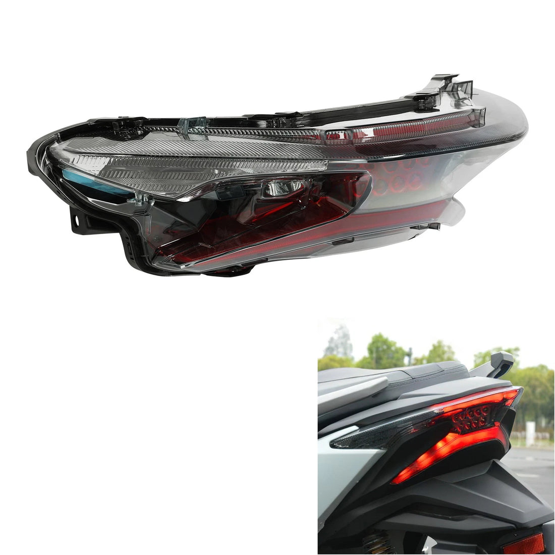 LED Rear Brake Tail Light Fit For Honda Forza 300 NSS300 18-20 250 NSS250 18-22