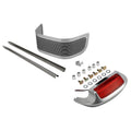 Front Fender Spear Trim Tip Light Skirt Fit For Harley Electra Glide Flhtk 14-23