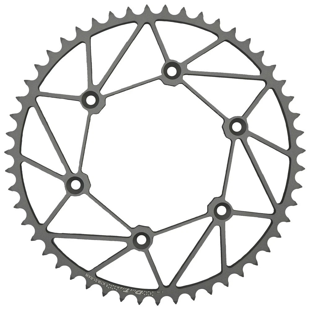 Dirt Tricks Zirconium Rear Sprocket 49 Tooth Raw For KTM 500 Exc 2012-2016