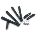 Black Passenger Rear Foot Peg Bracket Fit for Honda CBR600RR 2005 2006
