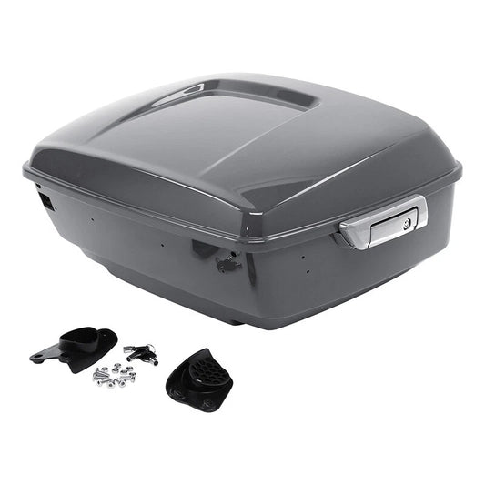 King Trunk Fit For Harley Touring Cvo Road Glide 2014-2025 24 Gunship Gray