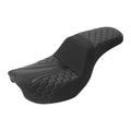 Black Driver Passenger Seat Fit For Harley Dyna Street Bob Switchback 2006-2017