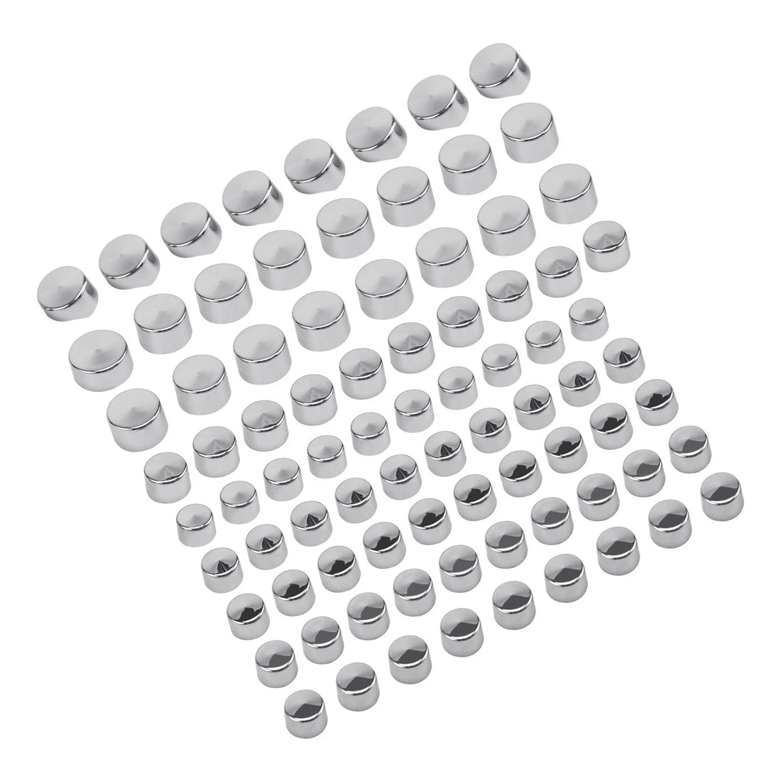 83PCS Chrome Engine Full Bolt Cover Cap Kit Fit For Harley Touring Twin Cam Evo