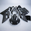 Glossy Carbon Fiber Fairing Kit for Yamaha Yzf R6 1998-2002 Black Gray Painted