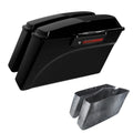 Vivid Black Hard Saddlebag 6x9" Speaker Lid Fit For Harley Road Glide 1994-2013