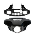Vivid Black Outer & Inner Batwing Fairings Fit For Harley Electra Glide 2014-24