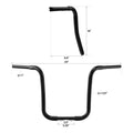 16 X 1.25" Rise Ape Hanger Handlebar Fit For Harley FLST FXST Sportster XL