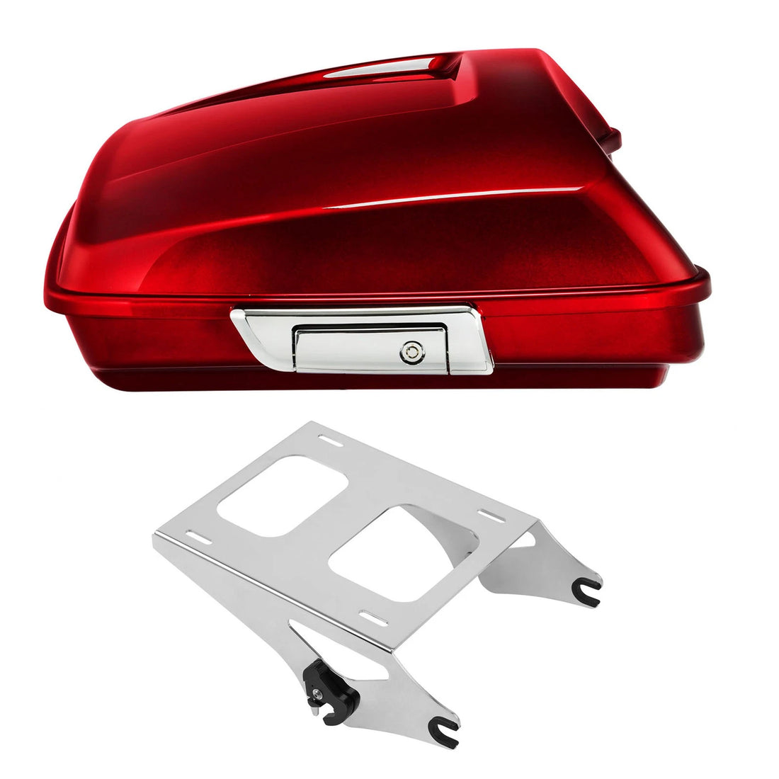 Razor Trunk Mount Rack Fit For Harley Road Glide 2014-2026 Velocity Red Sunglo