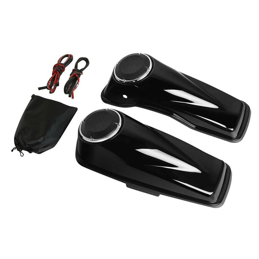Saddlebags Lids w/ 6.5" Speakers Fit For Harley Touring Street Road Glide 14-23