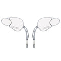Chrome Rear View Mirrors Fit For Harley Road Glide Touring Sportster XL 1200 883