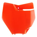 Acerbis Front Number Plate 16 KTM Orange For KTM 350 XC-F 2016-2018