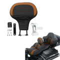 Front Driver Backrest Pad Fit For Harley Touring Electra Street Road Glide 09-23