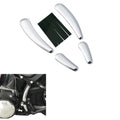Fit For Harley 08-17 Softail Slim Fls Flstf Deluxe Chrome Swingarm Frame Inserts