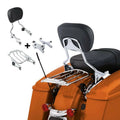 Backrest Sissy Bar Luggage Rack Docking Kit Fit For Harley Electra Glide 2014-25