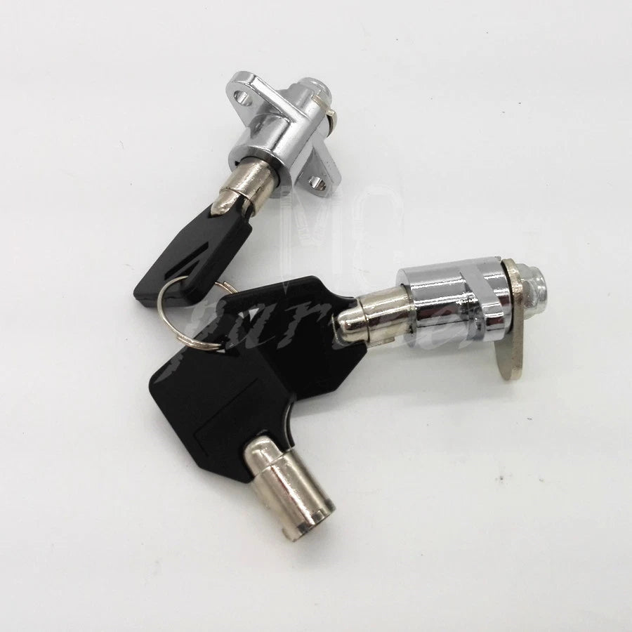 Preminum Hard Black Saddle Bags Lock & Keys Set For Harley Road Glide King