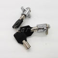 Preminum Hard Black Saddle Bags Lock & Keys Set For Harley Road Glide King