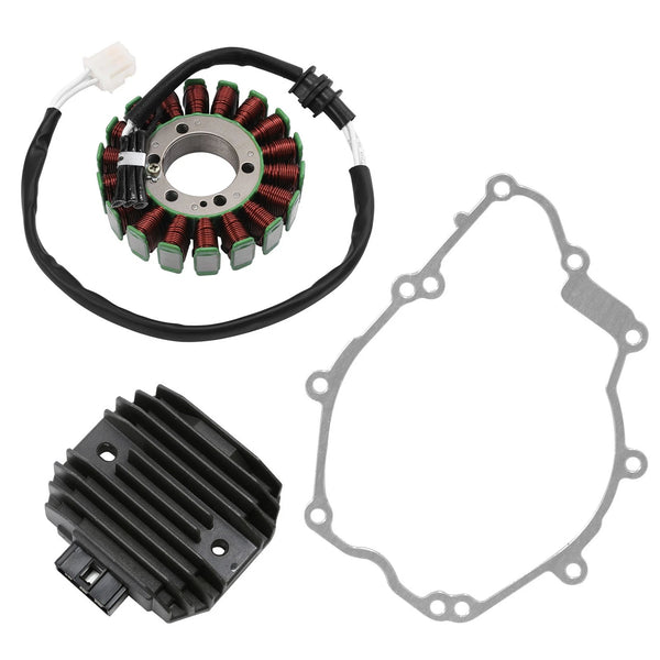 Magneto Stator Coil & Regulator Rectifier Fit For Yamaha Yzf R6 2003-2005 04 05