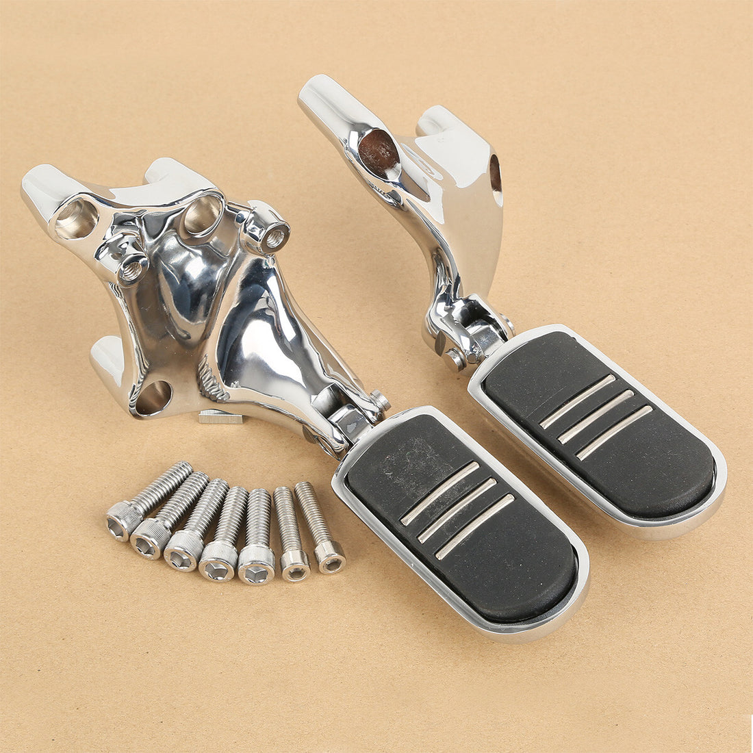 Passenger Rear Foot Pegs Bracket Fit For Harley Iron 883 XL883 1200 72 2014-2022