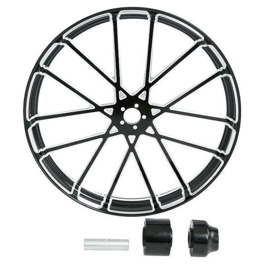 30"x3.5" Front Wheel Rim Hub Single Disc Fit For Harley Road Glide ABS 1997-2021