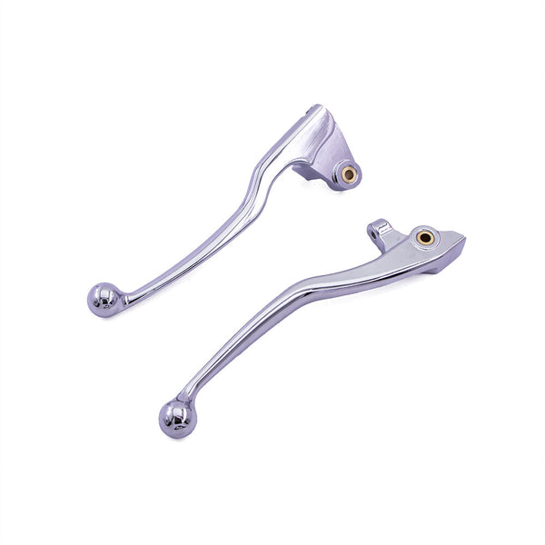Motorcycle Chrome Brake Clutch Lever For Yamaha V-Star 650 1100 Custom 1999-2009