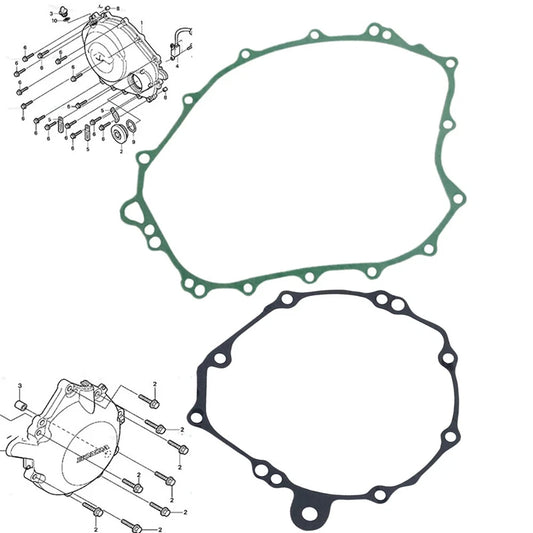 Alternator Crankcase Clutch Cover Gasket Kits For Honda CBR1000 RR 04-07