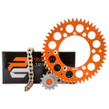 Primary Drive 1021390181-13fd56 Chain & Sprocket Kit - Aluminum Rear/Gold X-Ring