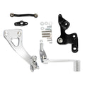 Chrome Mid Controls Brake Side Fit For Harley Fat Bob Sport Glide 2018-2025 2024