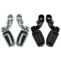 1 1/4" Short Angled Highway Engine Guard Footpeg Foot Peg Mount Fit For Harley