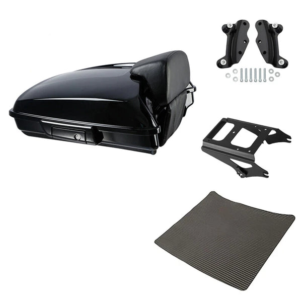 Razor Trunk Backrest Mount Docking Fit For Harley Touring Electra Glide 2009-13
