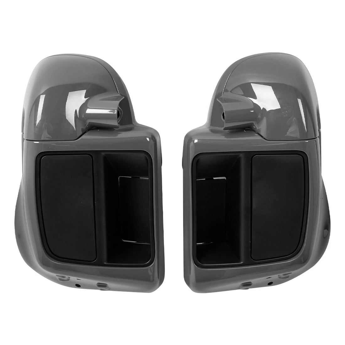Lower Vented Fairings Speaker Pods Fit For Harley Cvo Road Glide 18 Gunship Gray